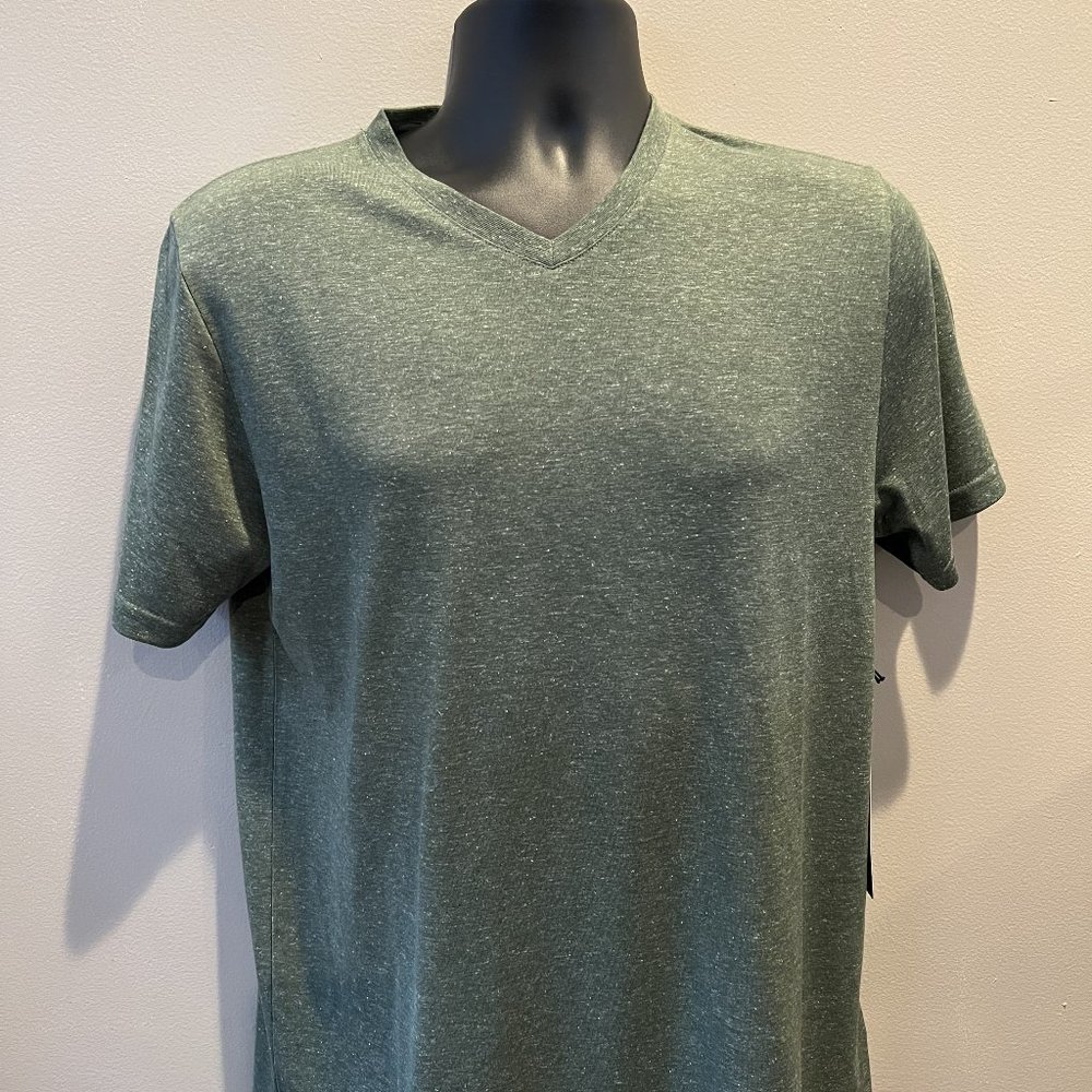 United by Blue Small Army Green V-Neck